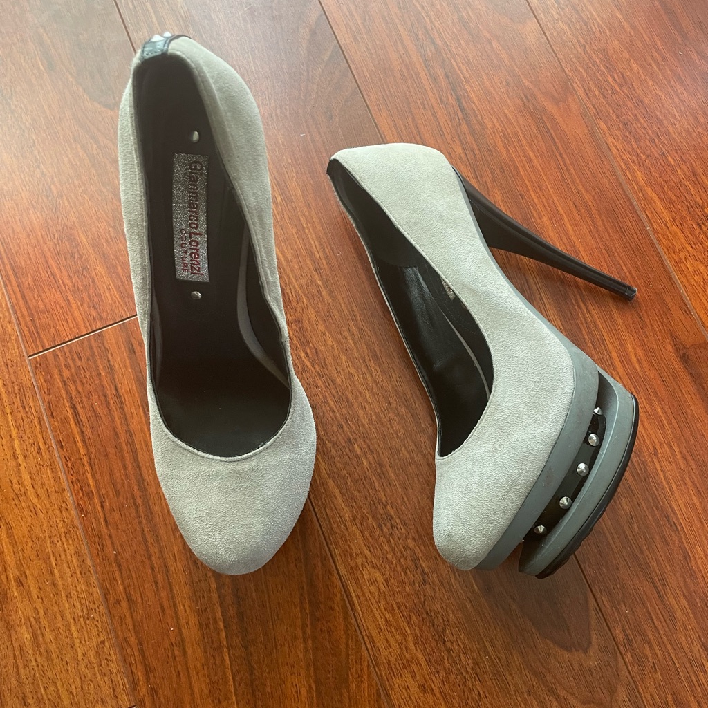 Gianmarco Lorenzi Couture Platform Stiletto Pumps Size 39